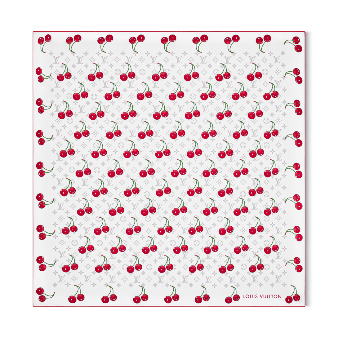 LV x TM Monogram Cerise Square 90 S00 - Accessories | LOUIS VUITTON